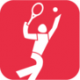 csm icon tennis weiss auf rot 250px e5c84b1899